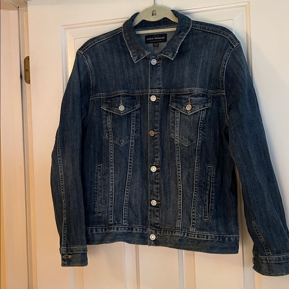 Lucky Brand The Tomboy Trucker Denim Jacket Size XL